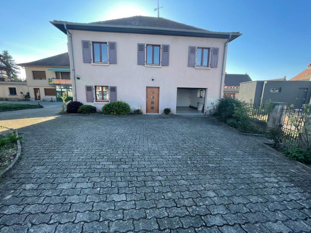 Charmant Appartement 2 Pieces Ostheim Extérieur photo